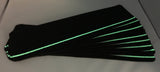 6" X 24" BLACK w GLOW Stripe Abrasive STEP Treads - Pkg of 10 - Limited Time SPECIAL OFFER - Buy One Get One FREE- Must Add 2 to Cart