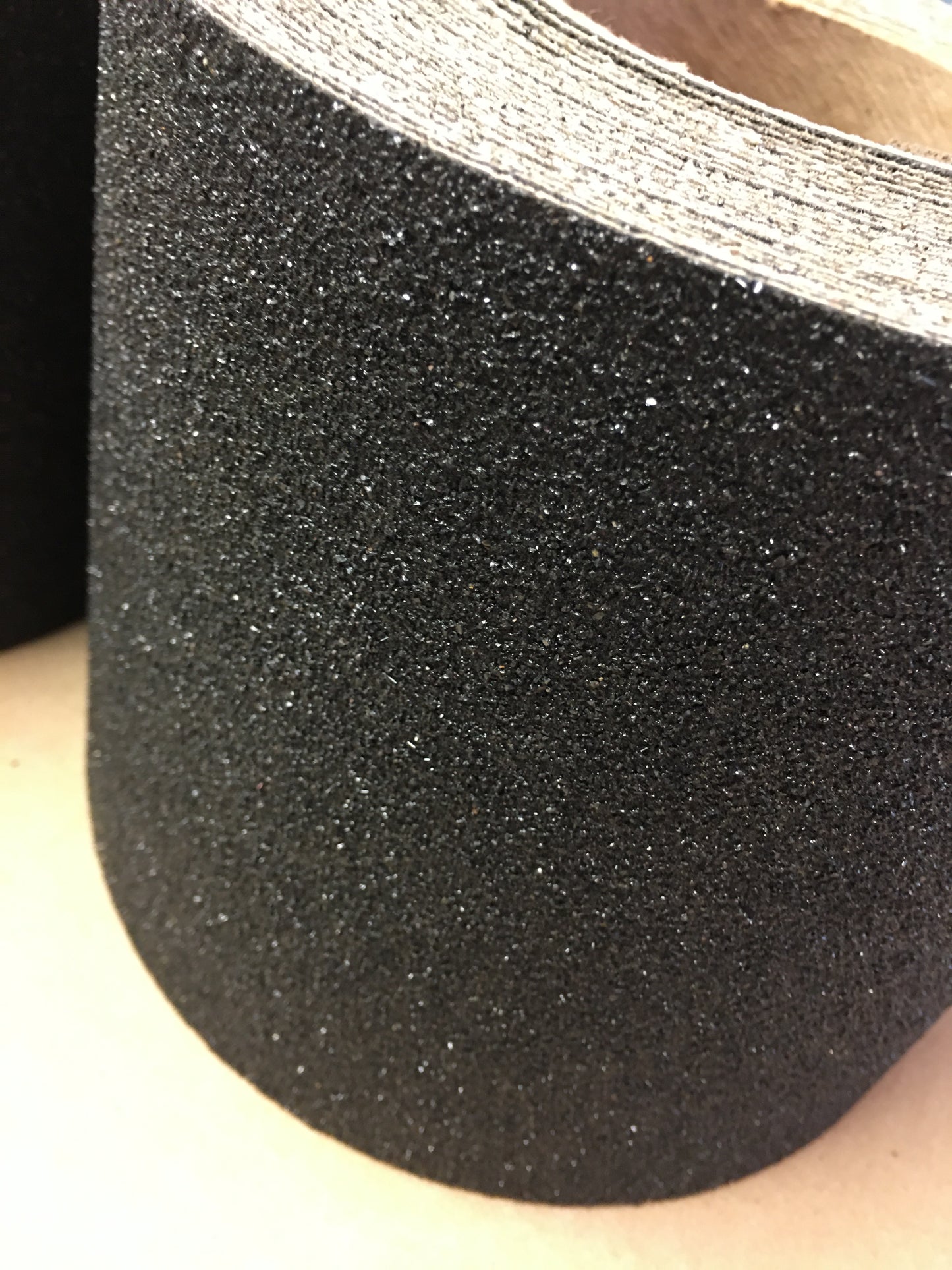 4" X 60' BLACK Abrasive 30/60 Grit Blend Non-Skid Tape - Case of 3 Rolls - 7 to 14 Day Processing