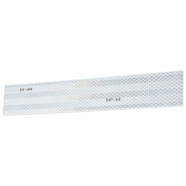 3M DOT Reflective Conspicuity Tape - 2" x 12" Pkg. of 10 Strips WHITE