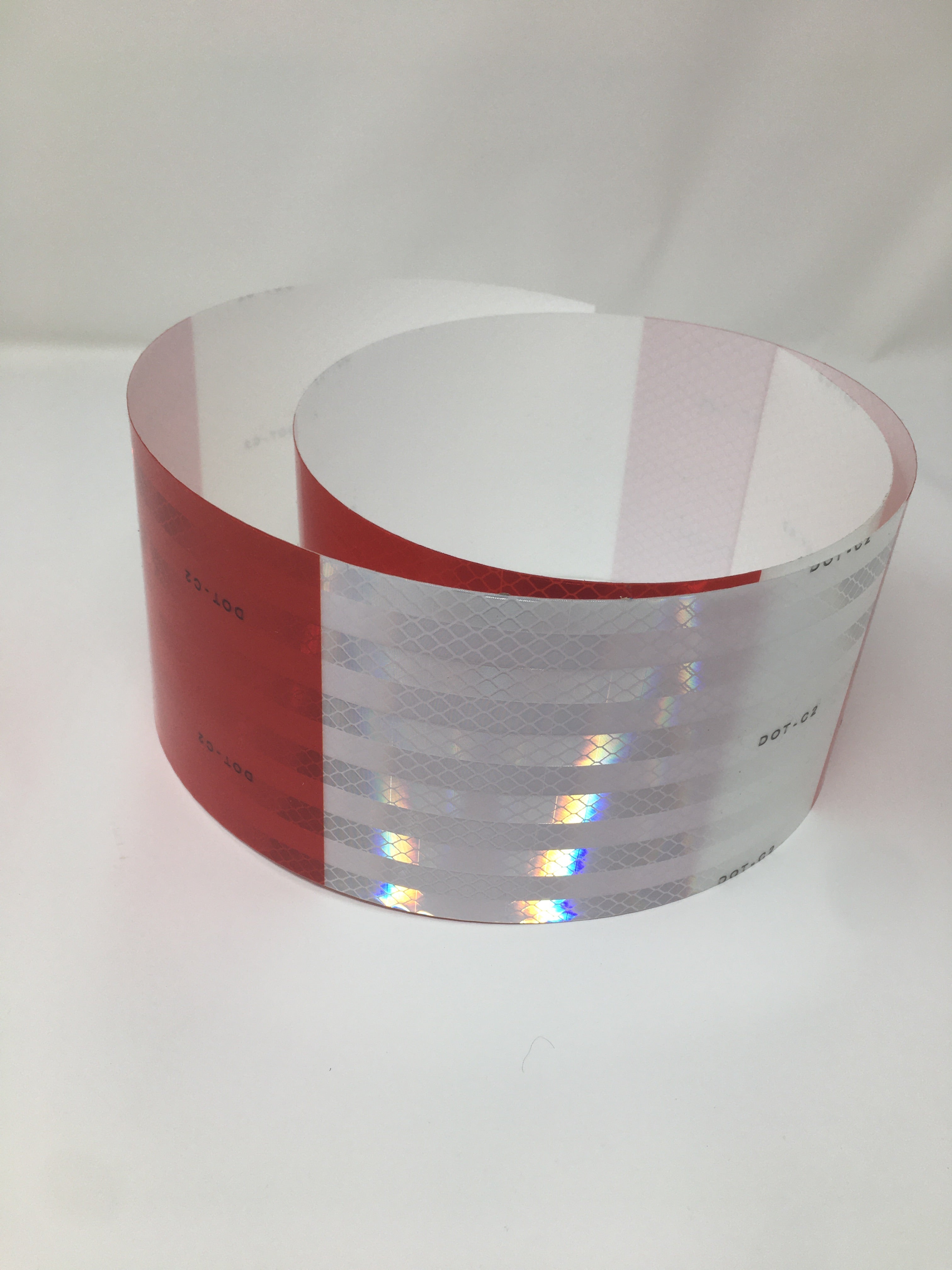 10 Foot Roll of 3M 983 Series DOT Reflective Conspicuity Tape 4 Inch Wide - Converted from Master Roll - See Image #3