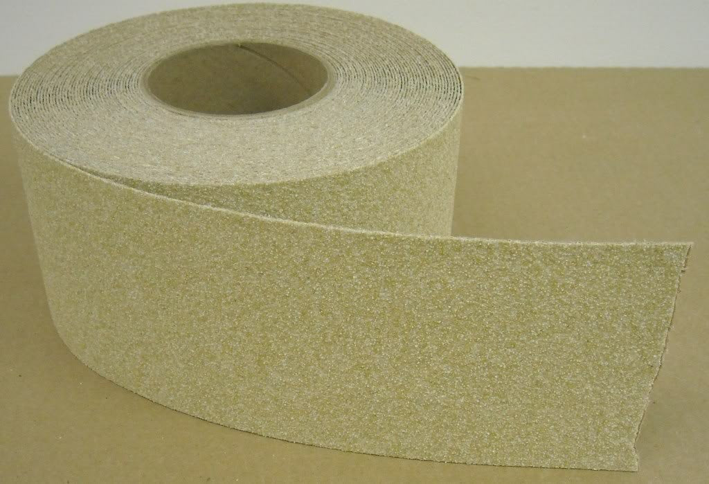 2" X 60' Roll BEIGE Abrasive Non-Slip Tape