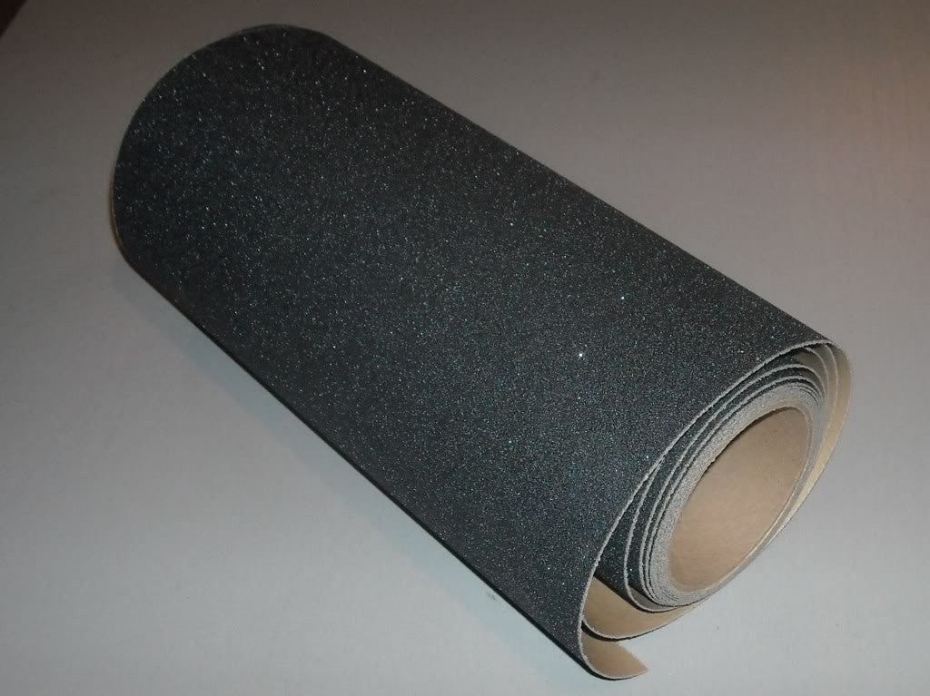 12" X 10' Roll BLACK Abrasive 80 Grit NON-SLIP Tape