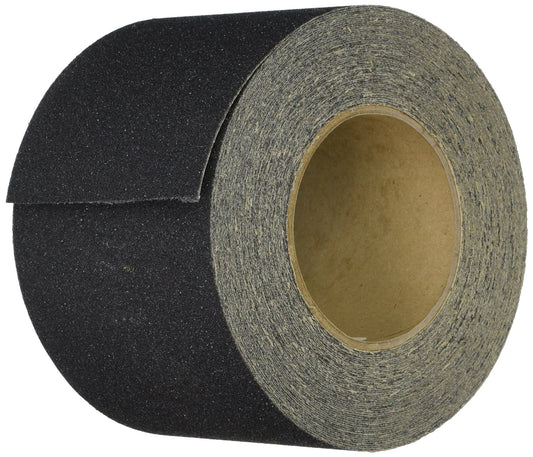 SPECIAL OFFER** 6" X 15' Roll BLACK Abrasive 80 Grit Non-Slip Tape