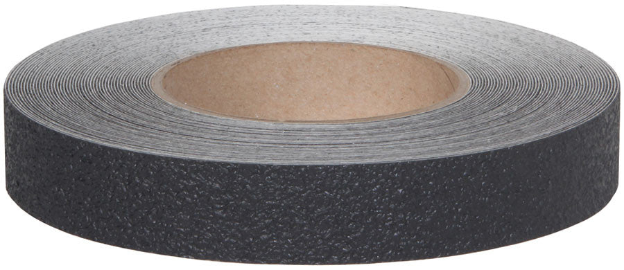 1" X 60' Roll BLACK Resilient Rubberized Non-Slip Tape