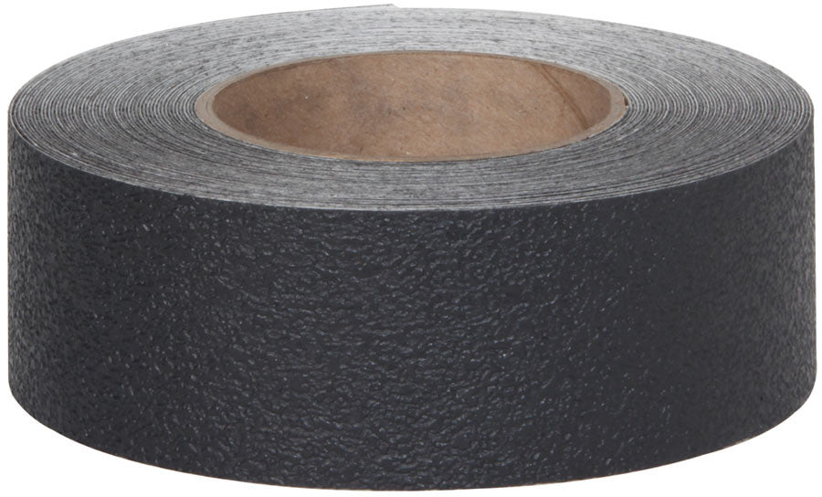 Textured Resilient Rubberized Non-Slip Tape - 2" X 60' Roll BLACK