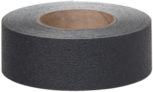 Textured Resilient Rubberized Non-Slip Tape - 2" X 60' Roll BLACK