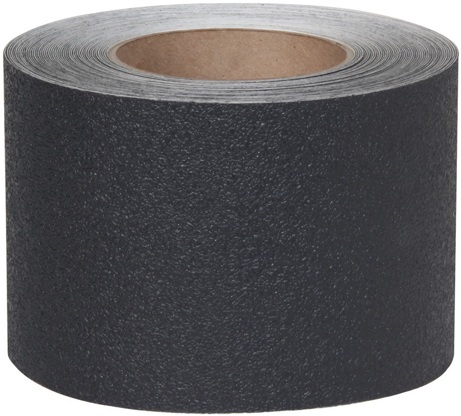 4" X 60' Roll BLACK Resilient Tape - Case of 3