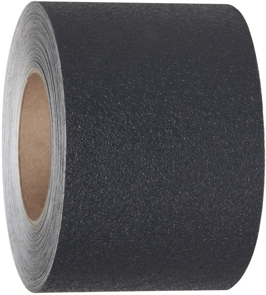 BULK SAVINGS** BEST SELLING SIZE - 12" Rolls - Resilient Rubberized (NO GRIT) Non-Slip Tape - Black, Gray & Clear - Minimum Order is 4 Cases - 5 Day Processing