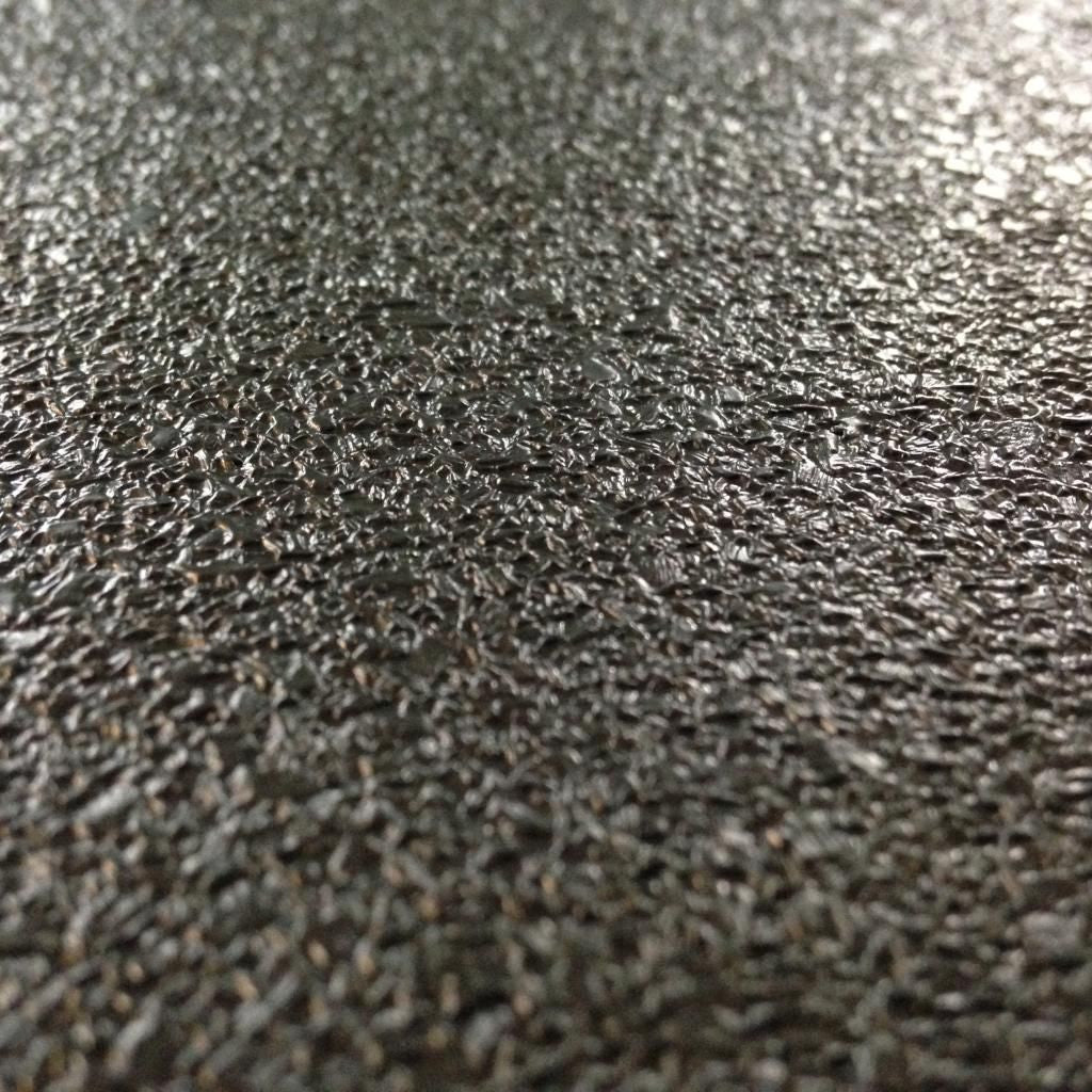 Textured Resilient Rubberized (NO GRIT) Non-slip Tape - 4" x 12' Roll, Black