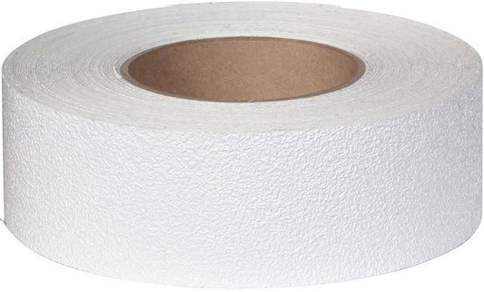 2" X 60' Roll WHITE Coarse Resilient Vinyl Non-Slip Tape