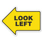 Incom Anti-Slip LOOK LEFT Floor Sign FS1019V
