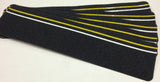 6" x 24" BLACK with GLOW & REFLECTIVE Stripes - Pkg. of 24 STEP Treads - 14 Day Processing