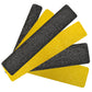 SPECIAL OFFER** Pkg. of 9 STEP TREADS - 6" X 24" YELLOW Extreme Adhesive Tape Coarse Heavy Duty Grit