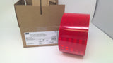 4" x 150' Roll 3M Reflective Conspicuity Tape 983-72NL Solid Red