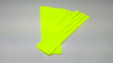 2" x 12" FLUORESCENT YELLOW GREEN 3M Reflective Tape Pkg. of 10 Strips
