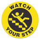 Incom Anti-Slip Safety Watch Your Step (STAIRS) Floor Sign FS1033V