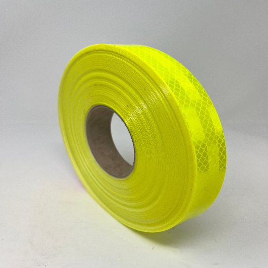 1" x 150' Roll 3M Reflective Tape - Fluorescent Yellow, Green